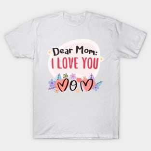 Best Mom In the World Mother's Day Best Mommy Ever T-Shirt